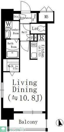 Parkbear大須の物件間取画像
